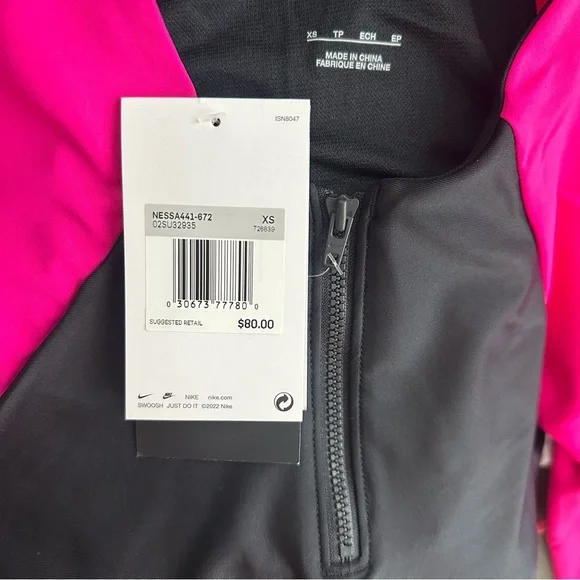 Nike Victory Long-Sleeve Swim Dress Size XS Swim